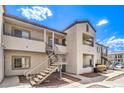 Two story building with a staircase and patio at 3318 N Decatur Blvd # 2086, Las Vegas, NV 89130