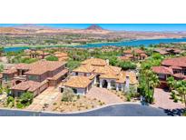 Luxury homes with lake and mountain views in a gated community at 4 Via Vittorio Pl, Henderson, NV 89011
