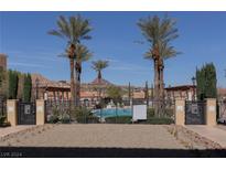 Inviting community pool with mountain views at 30 Strada Di Villaggio # 250, Henderson, NV 89011