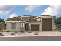 Beautiful craftsman style home with stone accents and a 3 car garage at 10097 Ryan Rivera Way, Las Vegas, NV 89183