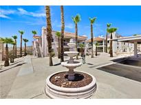 Community features a fountain and palm trees at 1964 Las Palmas Ln # 243, Laughlin, NV 89029