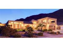 Stunning two-story house with beautifully landscaped yard at 520 Swallow Cv, Boulder City, NV 89005