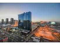 High-rise building aerial view of the Las Vegas Strip at 125 E Harmon Ave # 3309, Las Vegas, NV 89109