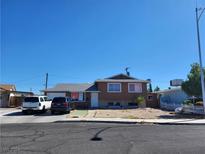 Ranch style home with a two-car driveway at , Las Vegas, NV 89107