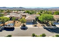 Aerial view of single-Gathering home and van at 2859 Thunder Bay Ave, Henderson, NV 89052