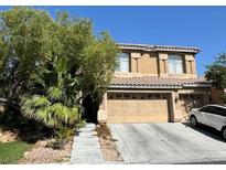Two story home with attached two car garage at 1024 Eaglewood Dr, Las Vegas, NV 89144