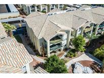 Aerial view of an apartment building, showcasing its architecture and landscaping at 3550 Bay Sands Dr # 3047, Laughlin, NV 89029