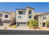 Modern two story home with attached garage at 10417 Rose Palisade St, Las Vegas, NV 89141