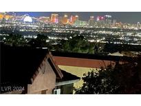 Stunning night view of Las Vegas skyline from property at 2110 Los Feliz St # 2091, Las Vegas, NV 89156