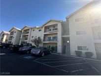 Two-story building exterior with parking at 3550 Bay Sands Dr # 1085, Laughlin, NV 89029