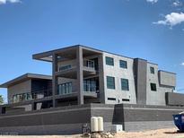Modern home with multiple levels and balconies at 2839 Edgemont Dr, Henderson, NV 89074