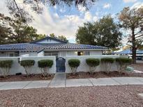 Charming single-story home with landscaped front yard at 2121 Chertsey Dr # D, Las Vegas, NV 89108