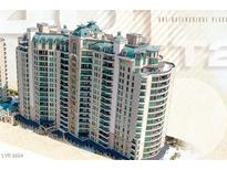 Luxury high-rise building with stunning architecture at 9103 Alta Dr # 401, Las Vegas, NV 89145