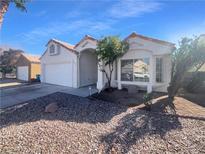 House exterior with driveway and landscaping at 1431 Watercreek Dr, North Las Vegas, NV 89032