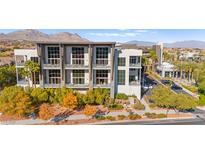 Modern building exterior with multiple levels and balconies at 11441 Allerton Park Dr # 213, Las Vegas, NV 89135