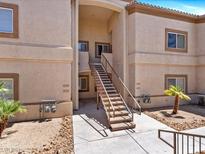 Well-maintained building exterior with stairs access at 8725 W Flamingo Rd # 235, Las Vegas, NV 89147