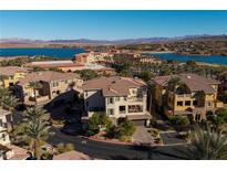 Luxury homes with lake and mountain views in a gated community at 40 Luce Del Sole # 1, Henderson, NV 89011