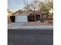 One-story house with a two-car garage and landscaped front yard at 2108 Buckeye Reef St, Henderson, NV 89002